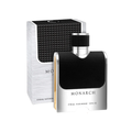 Camara Monarch Homme 90ml with box, showcasing a sleek black and silver bottle design for a woody spicy men's fragrance with raspberry, vanilla, and musk.