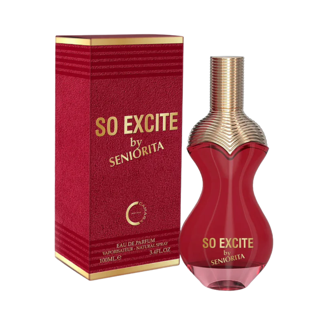 Camara Seniorita So Excite Eau de Parfum 100ml perfume bottle