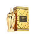 Elixir Urban Man by Armaf 105ml EDP with gold bottle design and geometric packaging, showcasing a modern, aromatic men's fragrance.