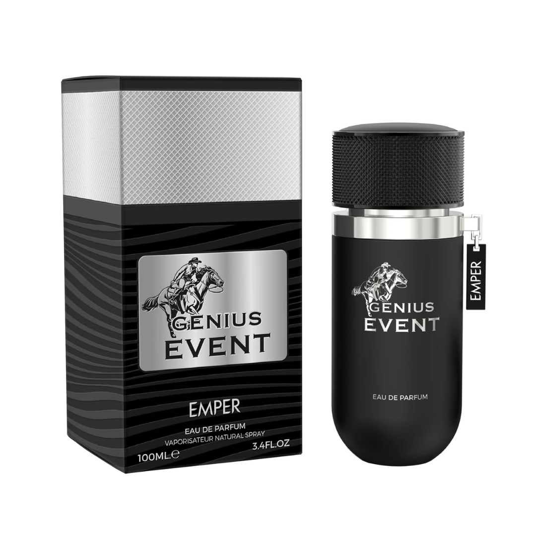 Emper Genius Event Eau de Parfum 100ml bottle
