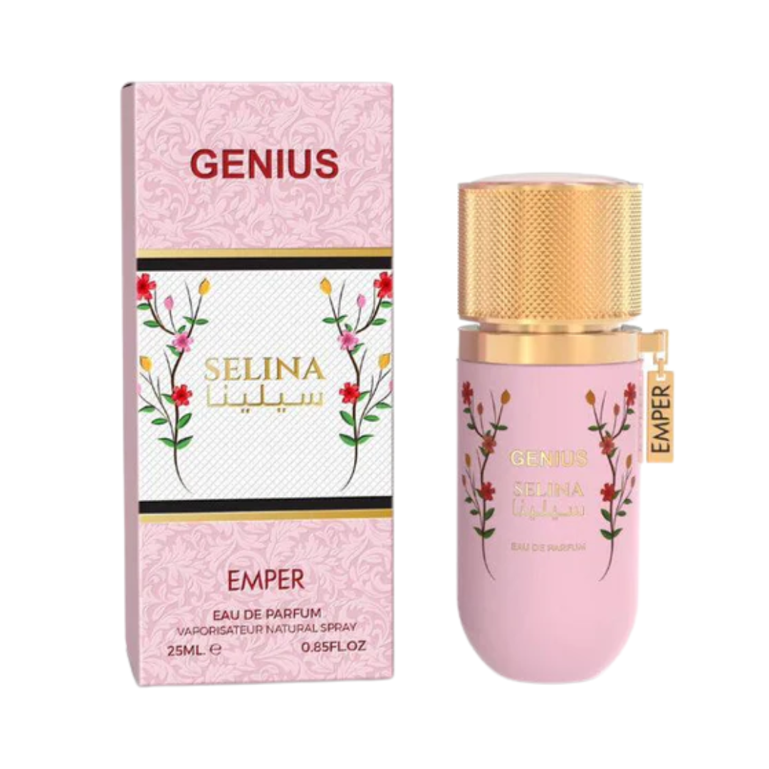 Emper Genius Selina Eau de Parfum 25ml perfume bottle