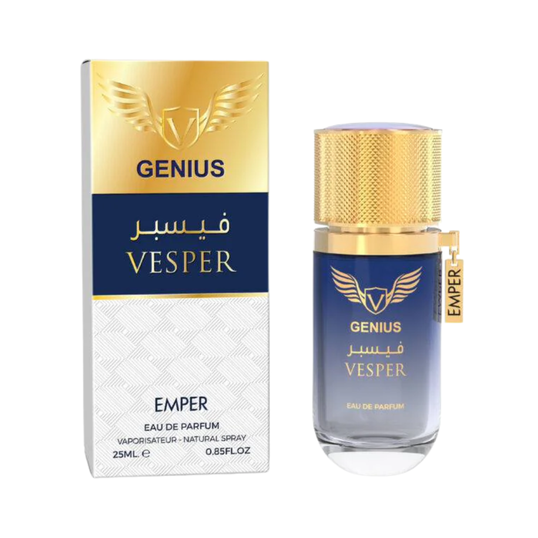 Emper Genius Vesper Eau de Parfum 25ml perfume bottle