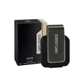 Emper Unplugged Event 80ml with box, showcasing a sleek and modern bottle design with a bold unisex fragrance.