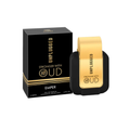 Emper Unplugged Stronger With Oud 80ml with box, featuring a bold unisex oud fragrance in a sleek gold and black bottle design.