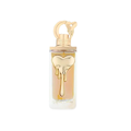 Fragrance World Allure Couture Eau De Parfum 100ml women’s perfume bottle featuring a gold heart-drip design and elegant decorative cap