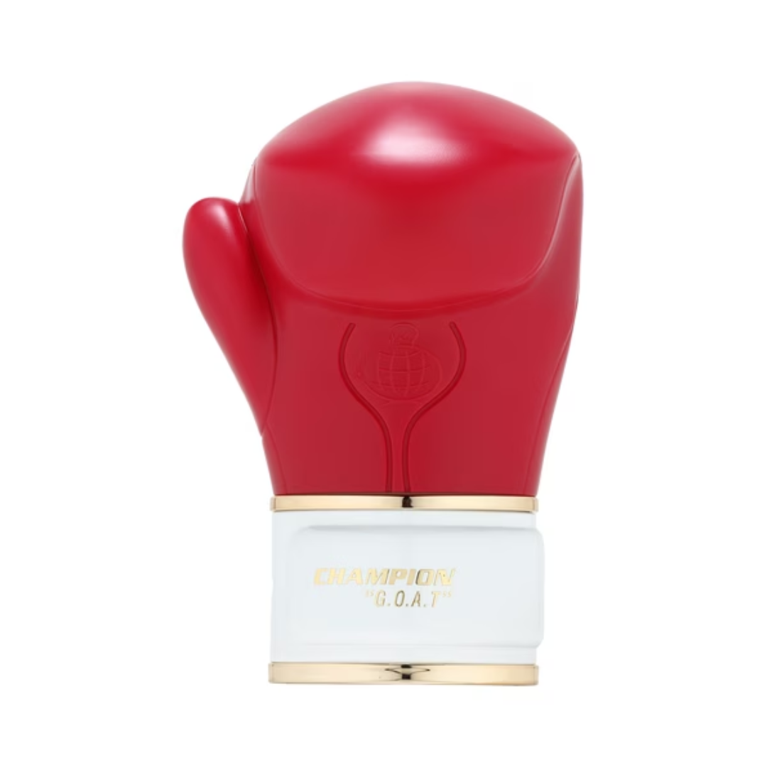 Fragrance World Champion G.O.A.T Eau de Parfum 100ml perfume bottle