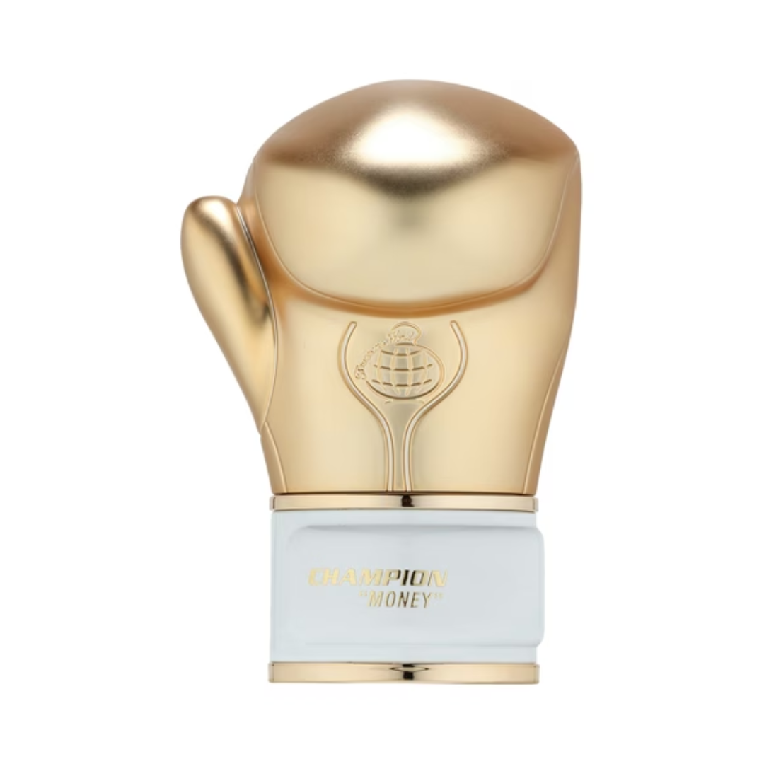 Fragrance World Champion Money Eau de Parfum 100ml perfume bottle
