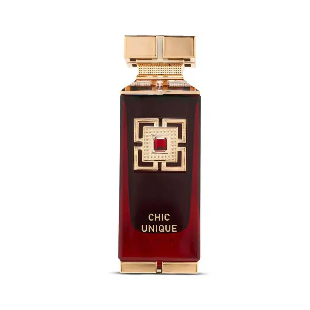 Fragrance World Chic Unique Eau De Parfum 100ml luxury bottle