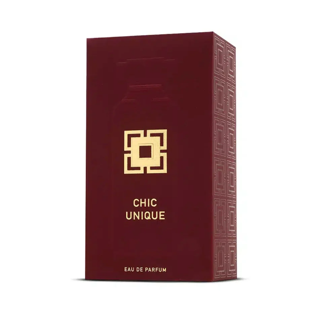 Fragrance World Chic Unique Eau De Parfum 100ml luxury bottle