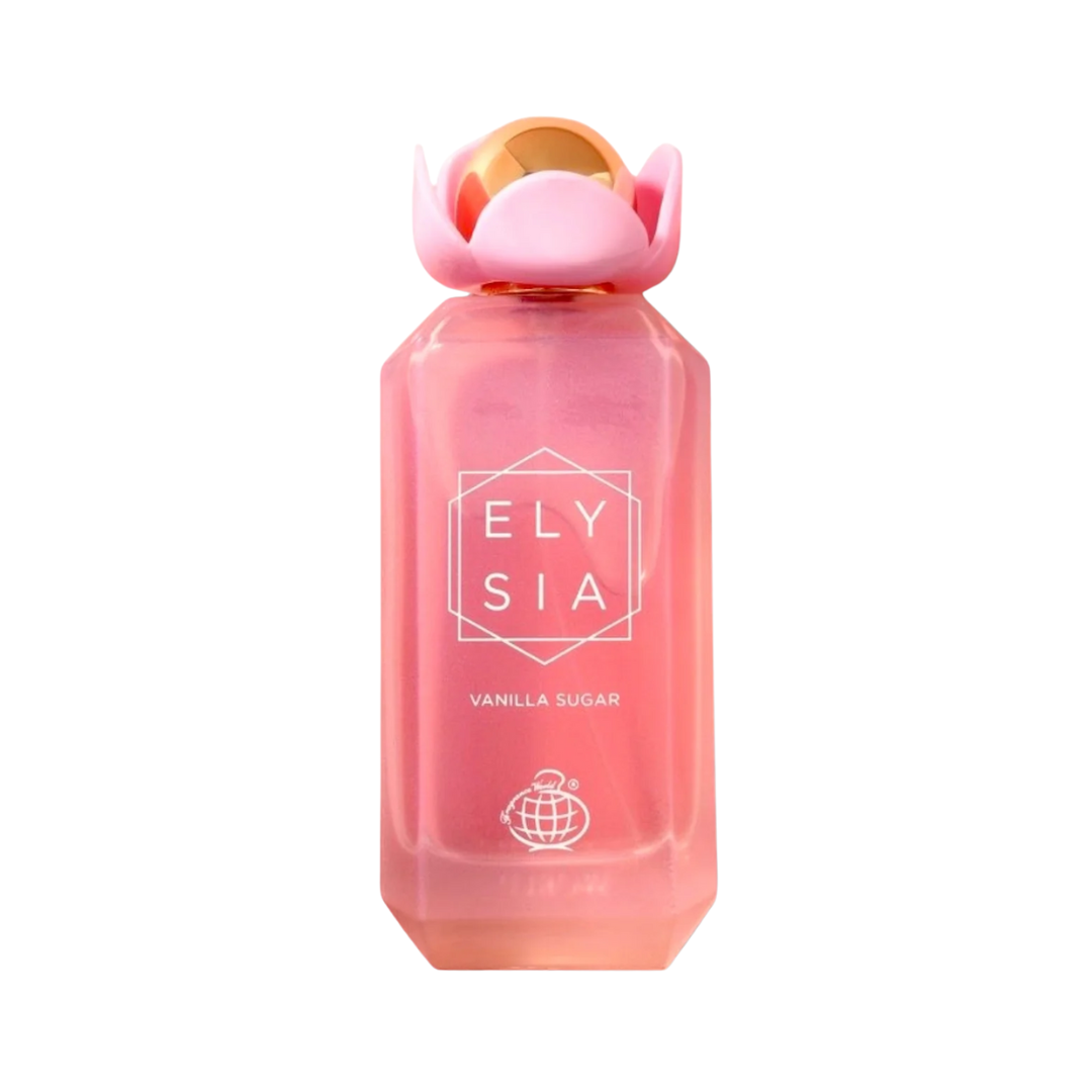 Fragrance World Elysia Vanilla Sugar Eau de Parfum 100ml bottle