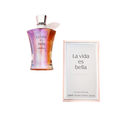 Bottle of Fragrance World La Vida Es Bella Crystal Eau De Parfum 100ml fruity floral fragrance