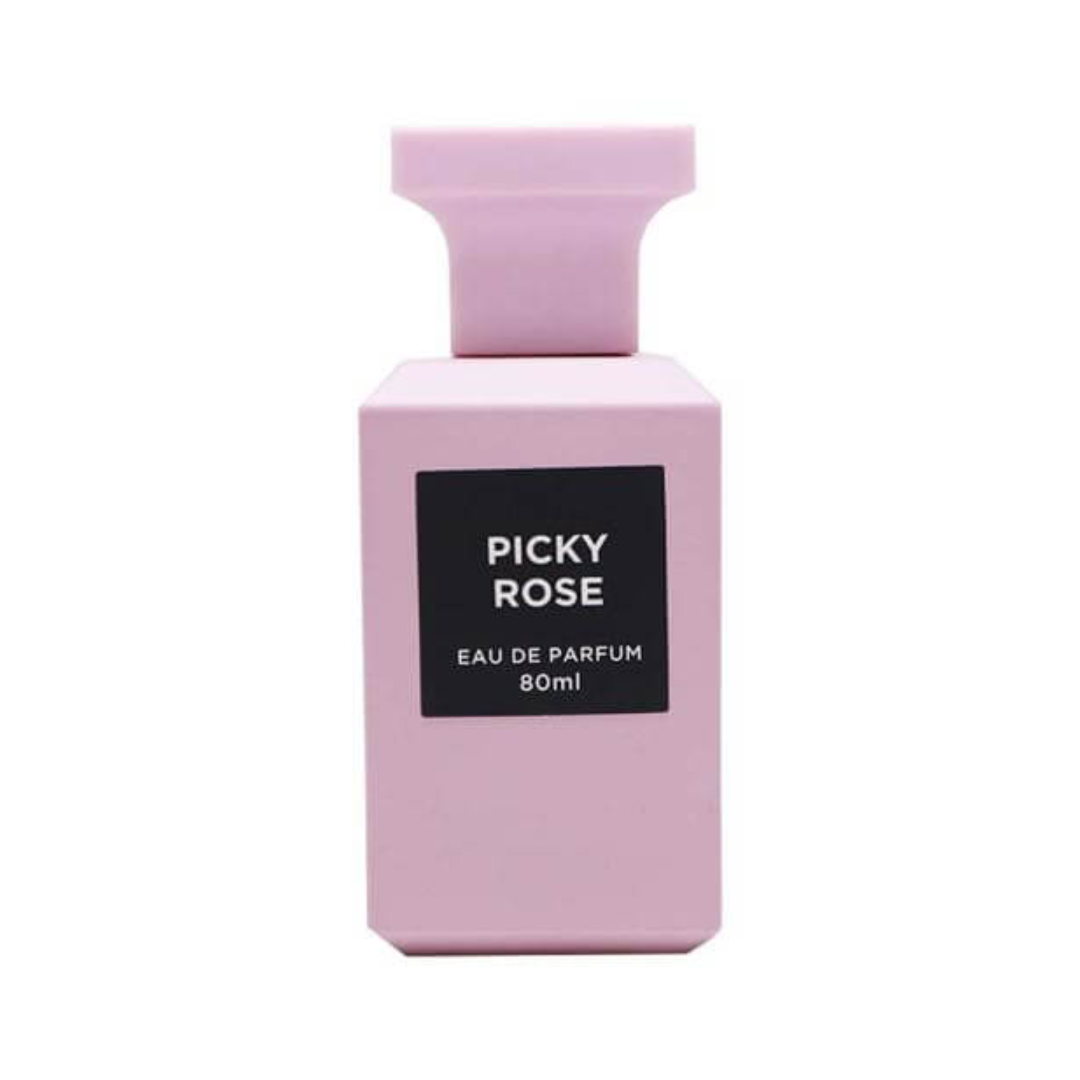 Fragrance World Picky Rose Eau De Parfum 80ml Bottle – Floral Scent
