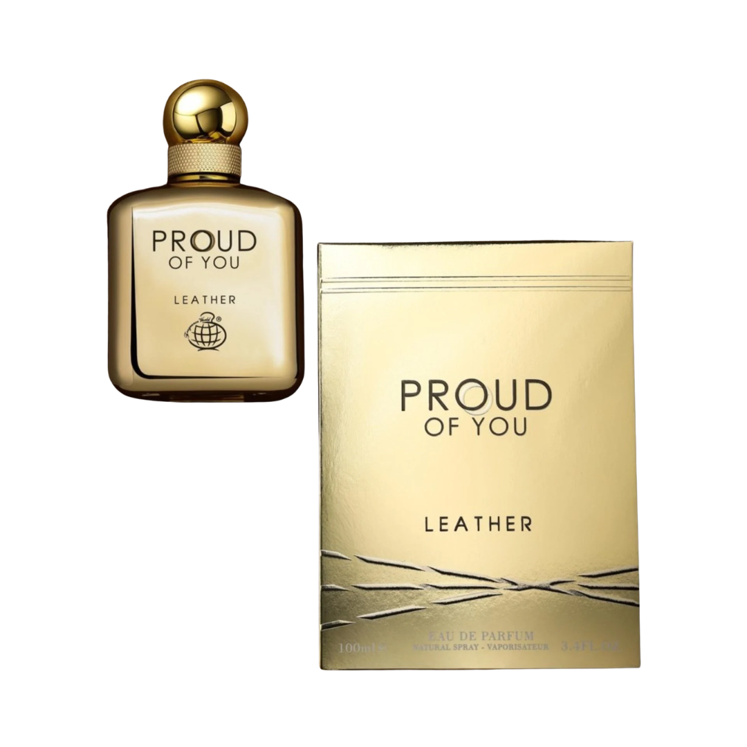 Fragrance World Proud of You for Leather Eau De Parfum 100ml Bottle
