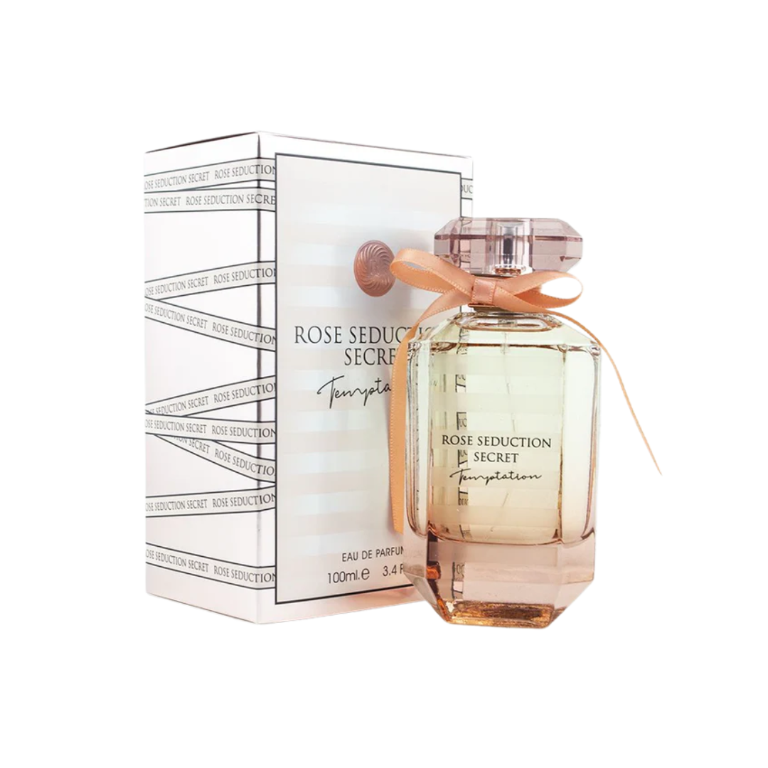 Fragrance World Rose Seduction Secret Temptation 100ml with Box