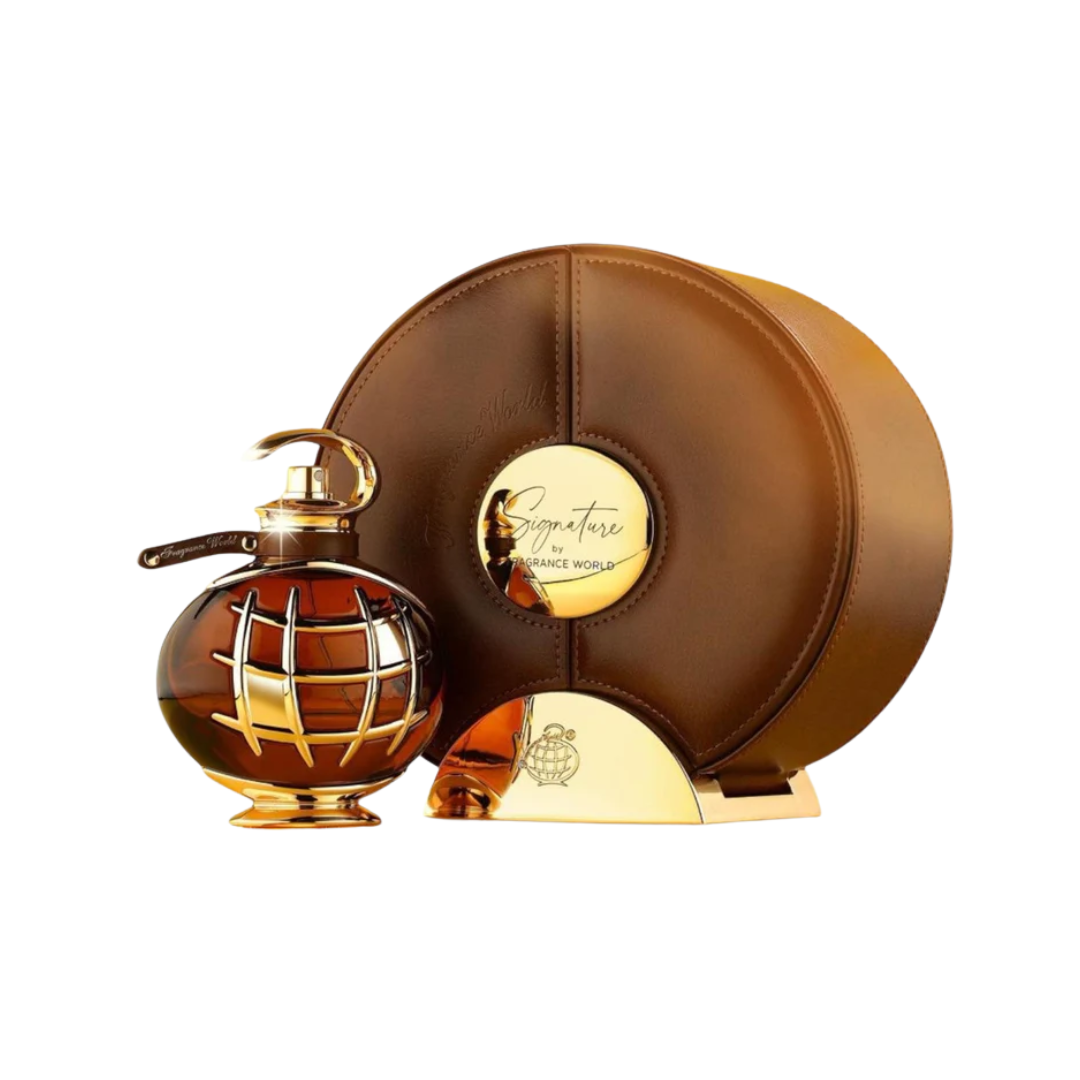 Fragrance World Signature Brown 100ml EDP Unisex with Luxurious Packaging