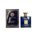 Fragrance World Versus Ocean Bleu 100ml with box, showcasing a sleek blue bottle design for an aquatic men's fragrance.
