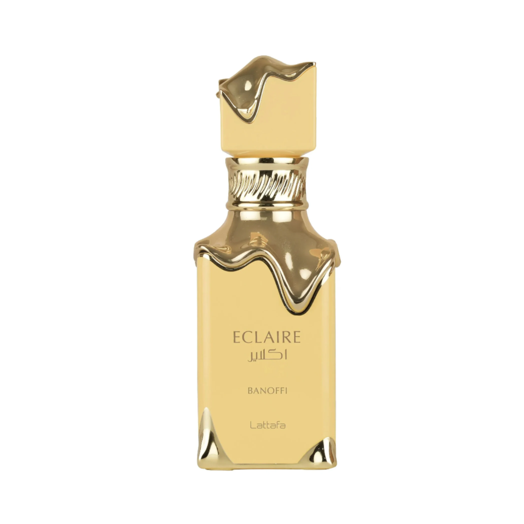 Lattafa Eclaire Banoffi Eau de Parfum 100ml perfume bottle