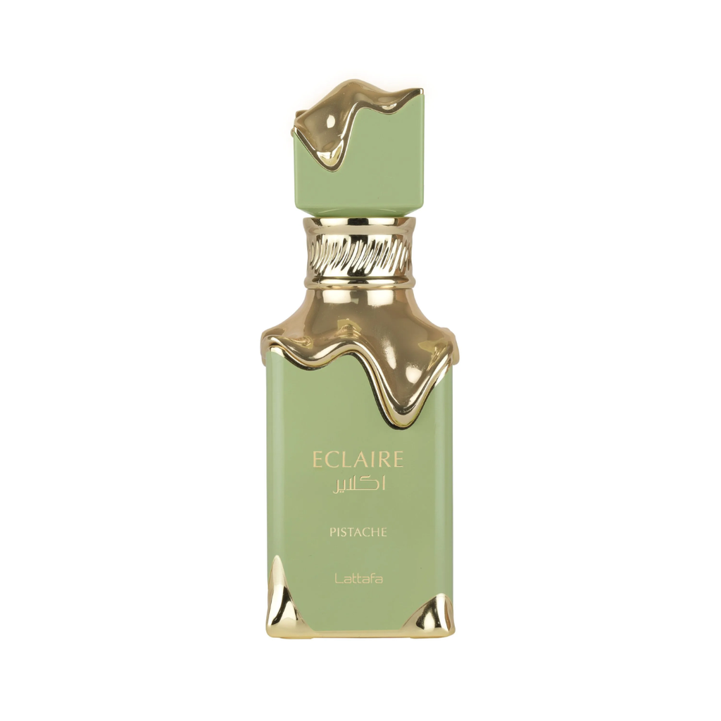 Lattafa Eclaire Pistache Eau de Parfum 100ml perfume bottle