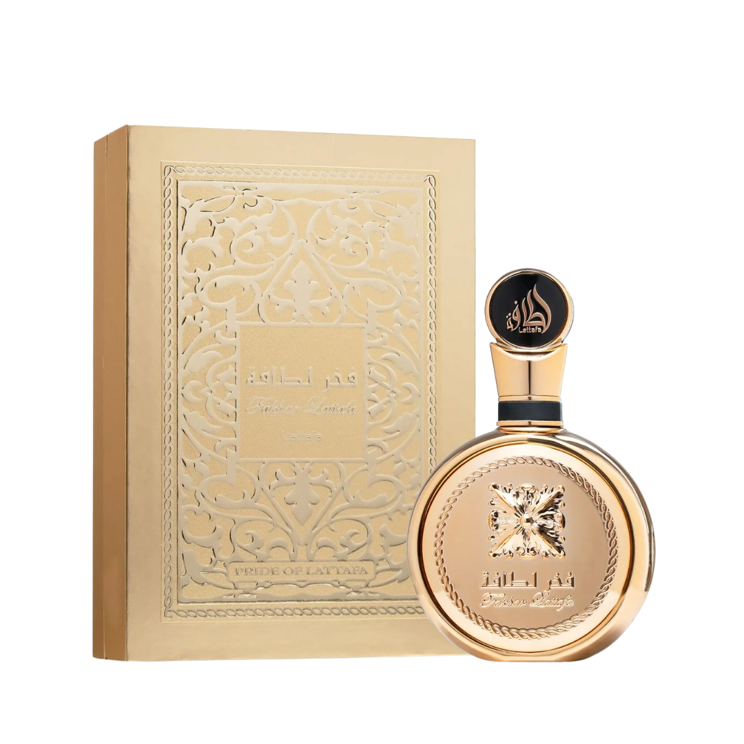 Lattafa Fakhar Gold Extrait Eau de Parfum 100ml bottle