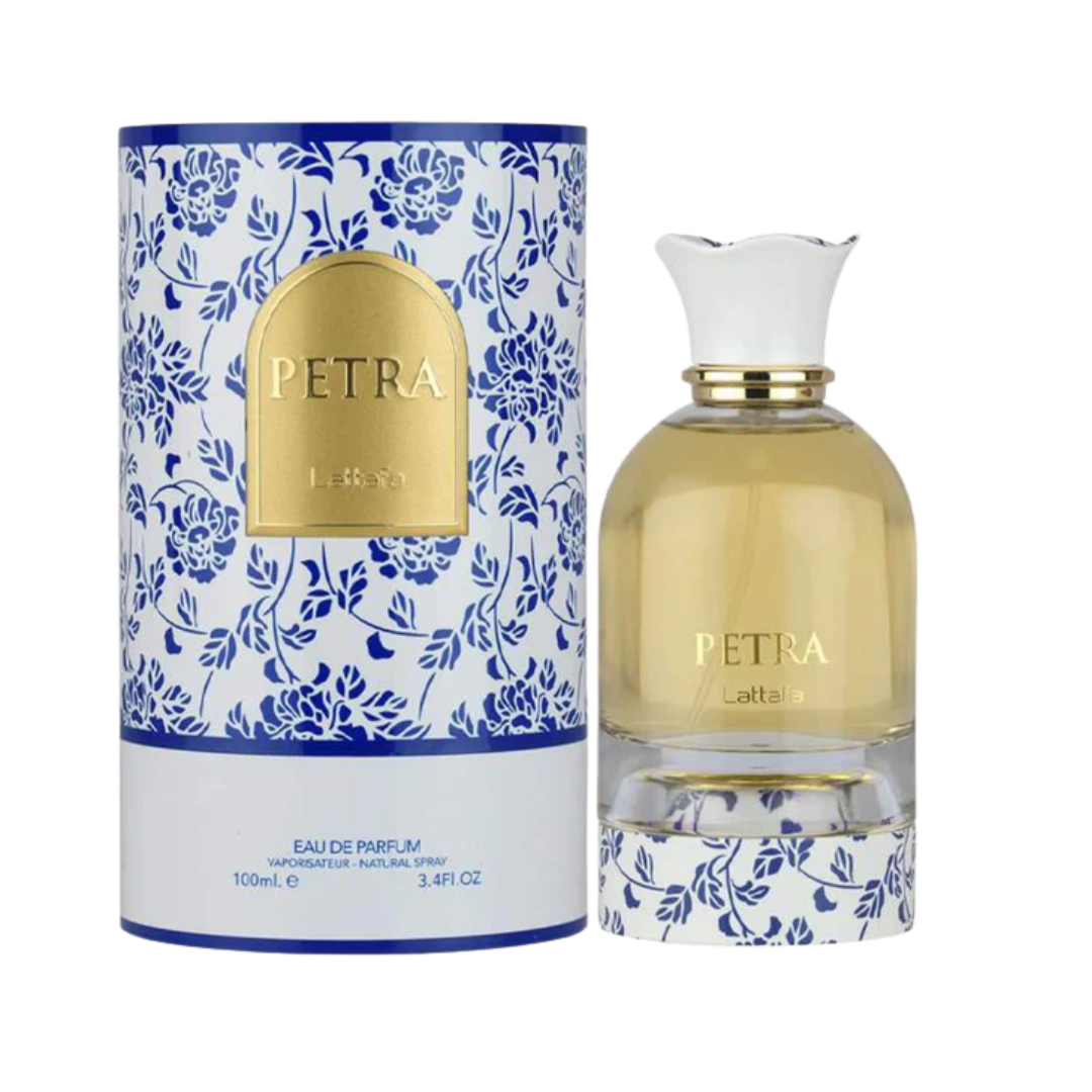 Lattafa Petra Eau De Parfum 100ml Bottle – Mediterranean Inspired Scent