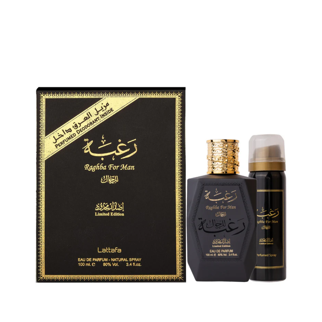 Lattafa Raghba Limited Edition Eau De Parfum 100ml Bottle – Elegant Scent