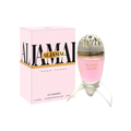 Le Chameau Al Jamal Pour Femme Eau De Parfum 100ml pink bottle with decorative cap displayed beside matching pink fragrance box for women
