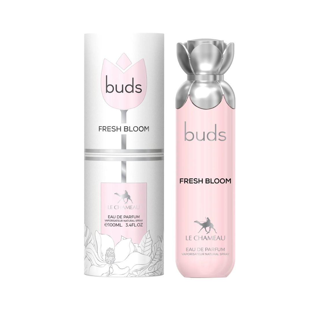 Le Chameau Buds Fresh Bloom Eau de Parfum 100ml perfume bottle