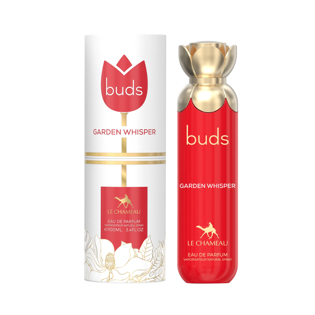 Le Chameau Buds Garden Whisper Eau de Parfum 100ml perfume bottle