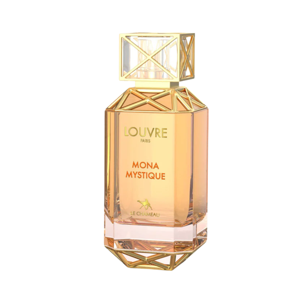 Le Chameau Louvre Paris Mona Mystique Eau de Parfum 100ml bottle and box