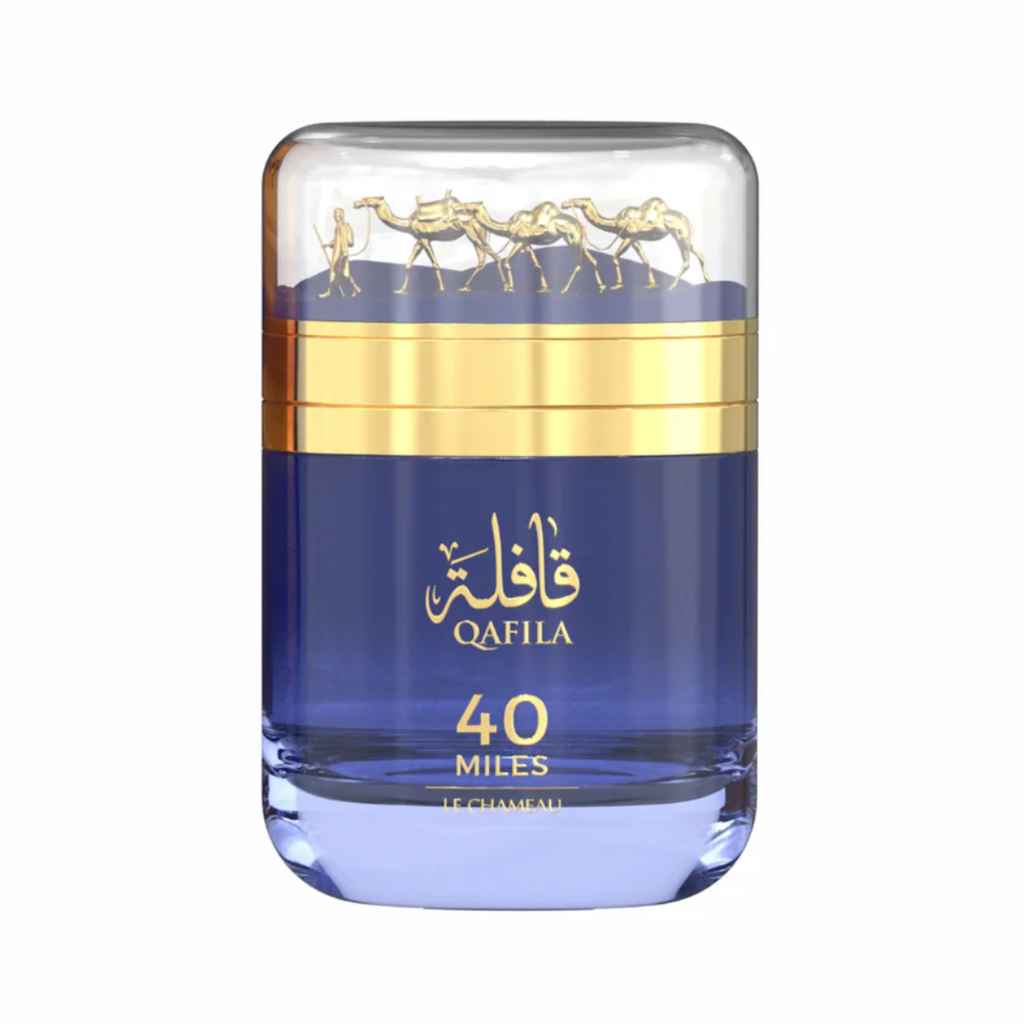 Le Chameau Qafila 40 Miles Eau De Parfum 100ml bottle and box