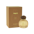 Maison Asrar Coffee Blend Eau de Parfum 100ml in an elegant bottle with a golden cap and a caramel-colored box, featuring the Coffee Blend logo.