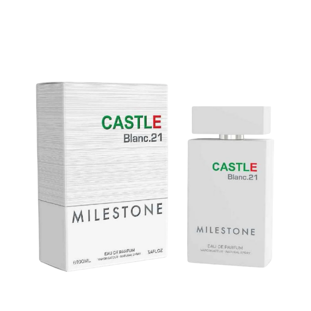 Milestone Castle Blanc.21 Eau de Parfum 100ml perfume bottle