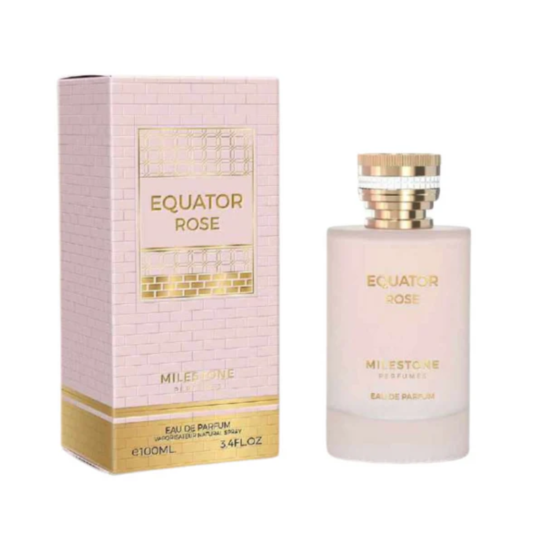 Milestone Equator Rose Eau de Parfum 100ml bottle