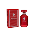 Milestone Rosebomb Red Intense 100ml bottle with pepper, coconut, amber, and sandalwood fragrance notes