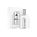 Mirada White Mountain 85ml Eau de Parfum Unisex, featuring a sleek, minimalist white bottle with silver accents, housed in a matching white box.