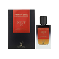 North Stag VIII Huit 100ml bottle with tobacco, vanilla, and leather notes, offering a bold and spicy men's fragrance.