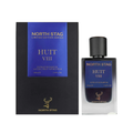 North Stag VIII Huit 100ml bottle with tobacco, vanilla, and leather notes, offering a bold and spicy men's fragrance.