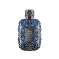 Regal Touch Le Bleu 100ml bottle with citrus, lavender, vanilla, and amber fragrance notes