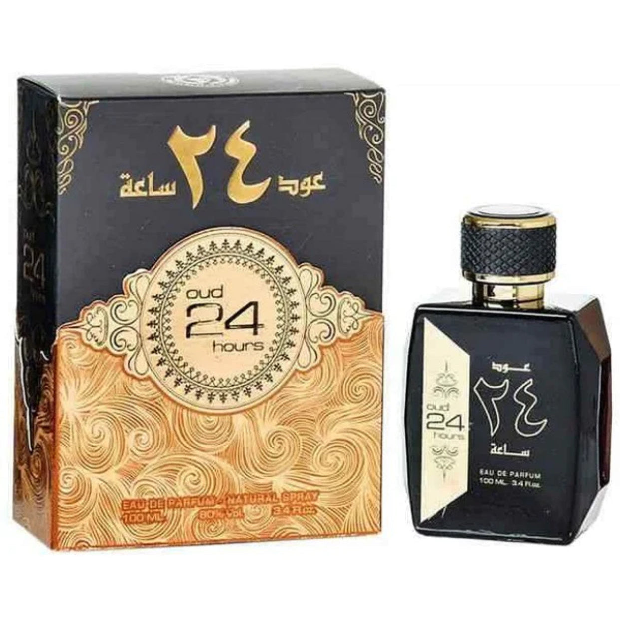 Oud 24 Hours by Ard Al Zaafaran – Dark Smoky Unisex Perfume 100ml